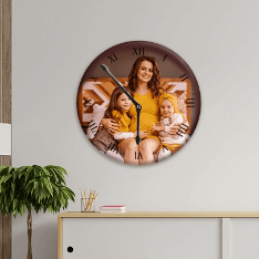 Custom Wall Clock for Cyber Monday Sale Usa CanvasChamp